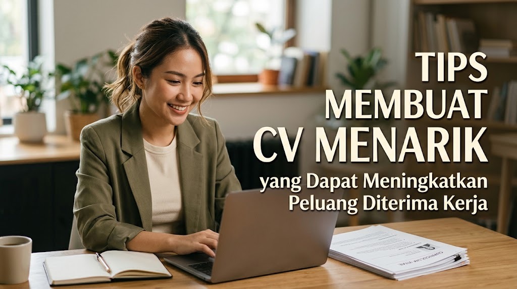 Tips Membuat CV Menarik Yang Dapat Meningkatkan Peluang Diterima Kerja