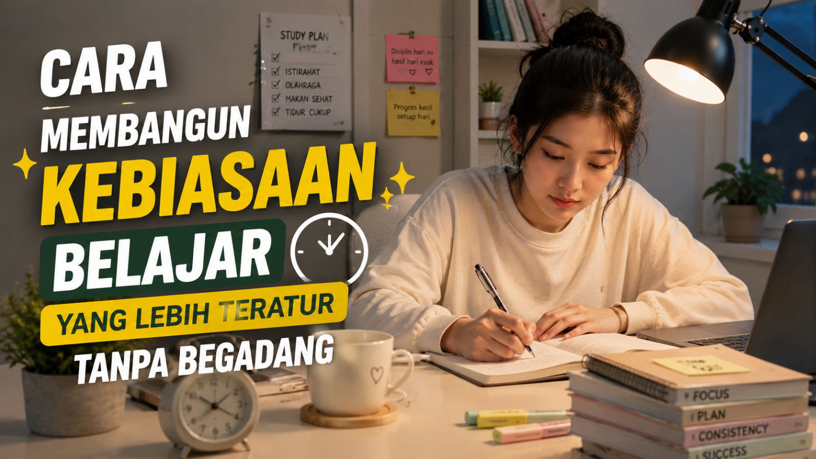Cara Membangun Kebiasaan Belajar yang Lebih Teratur Tanpa Begadang