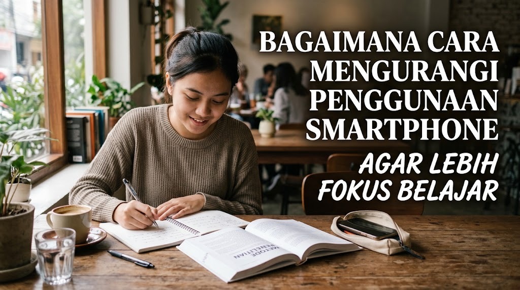 Cara Mengurangi Penggunaan Smartphone Agar Lebih Fokus Belajar