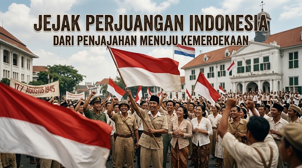 Jejak Perjuangan Indonesia dari Penjajahan Menuju Kemerdekaan