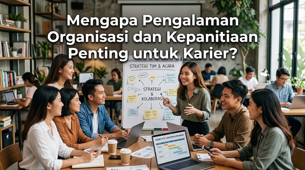 Mengapa Pengalaman Organisasi Dan Kepanitiaan Penting Untuk Karier?