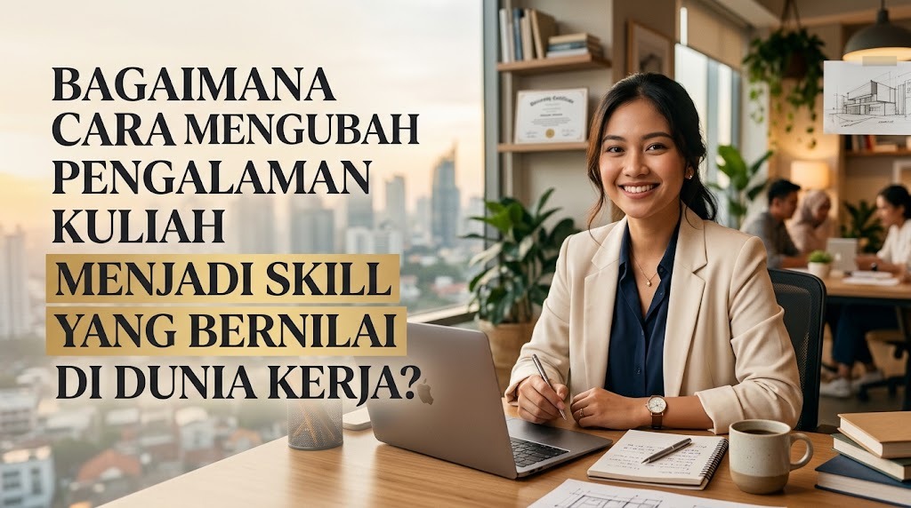 Bagaimana Cara Mengubah Pengalaman Kuliah Menjadi Skill Yang Bernilai Di Dunia Kerja?