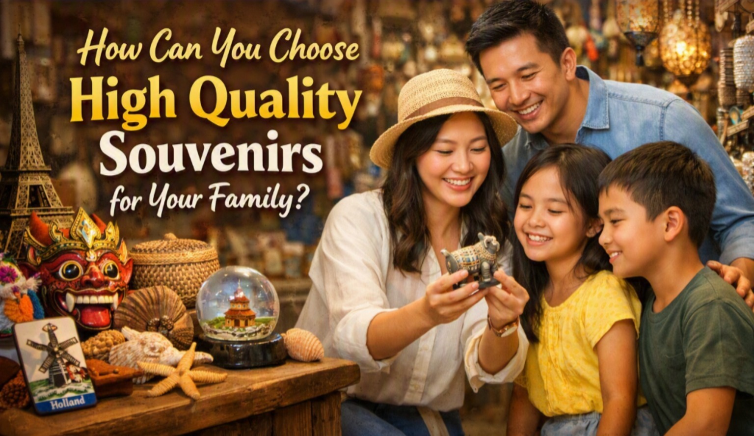 How Can You Choose High Quality Souvenirs for Your Family?