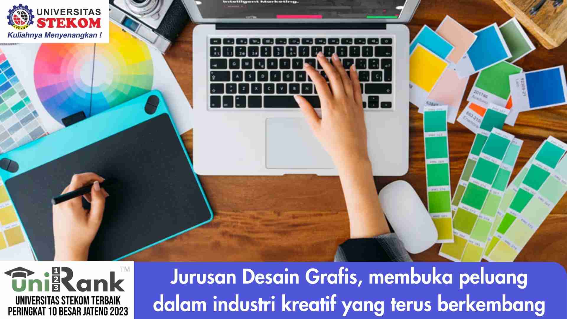 Jurusan Desain Grafis, Membuka Peluang dalam Industri yang Terus Berkembang untuk Kamu