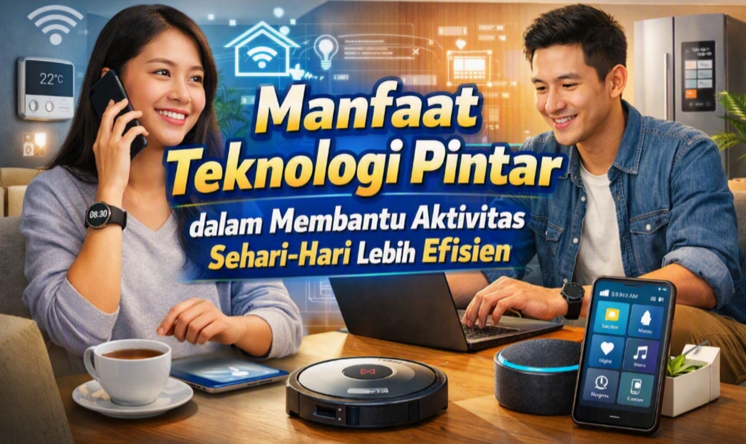Manfaat Teknologi Pintar dalam Membantu Aktivitas Sehari-Hari Lebih Efisien