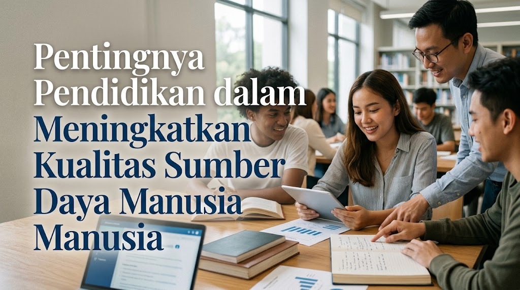 Pentingnya Pendidikan Dalam Meningkatkan Kualitas Sumber Daya Manusia
