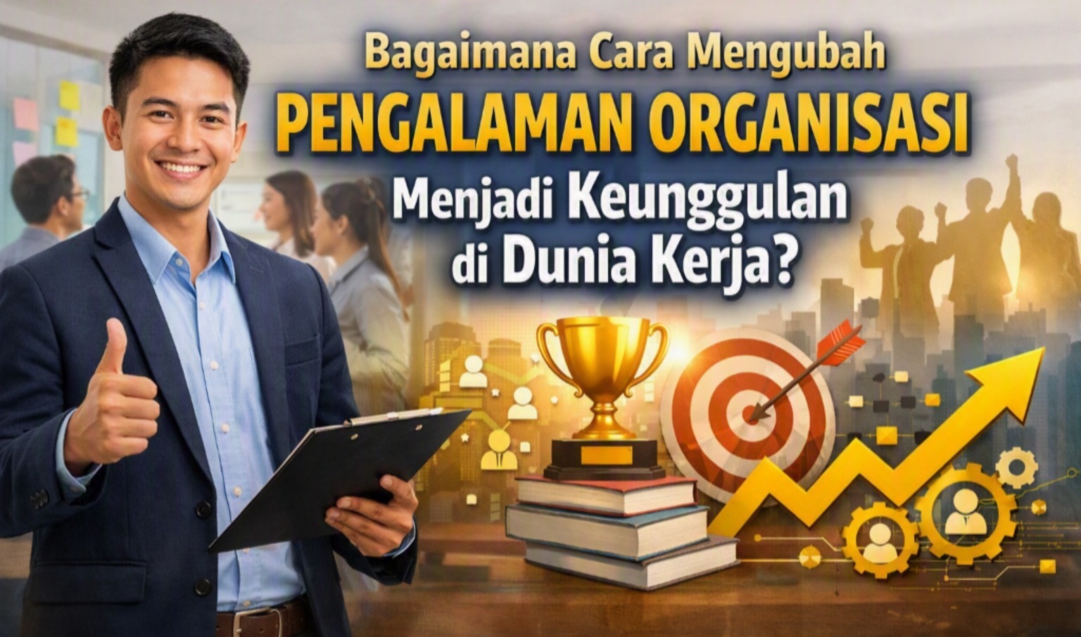 Bagaimana Cara Mengubah Pengalaman Organisasi Menjadi Keunggulan di Dunia Kerja?