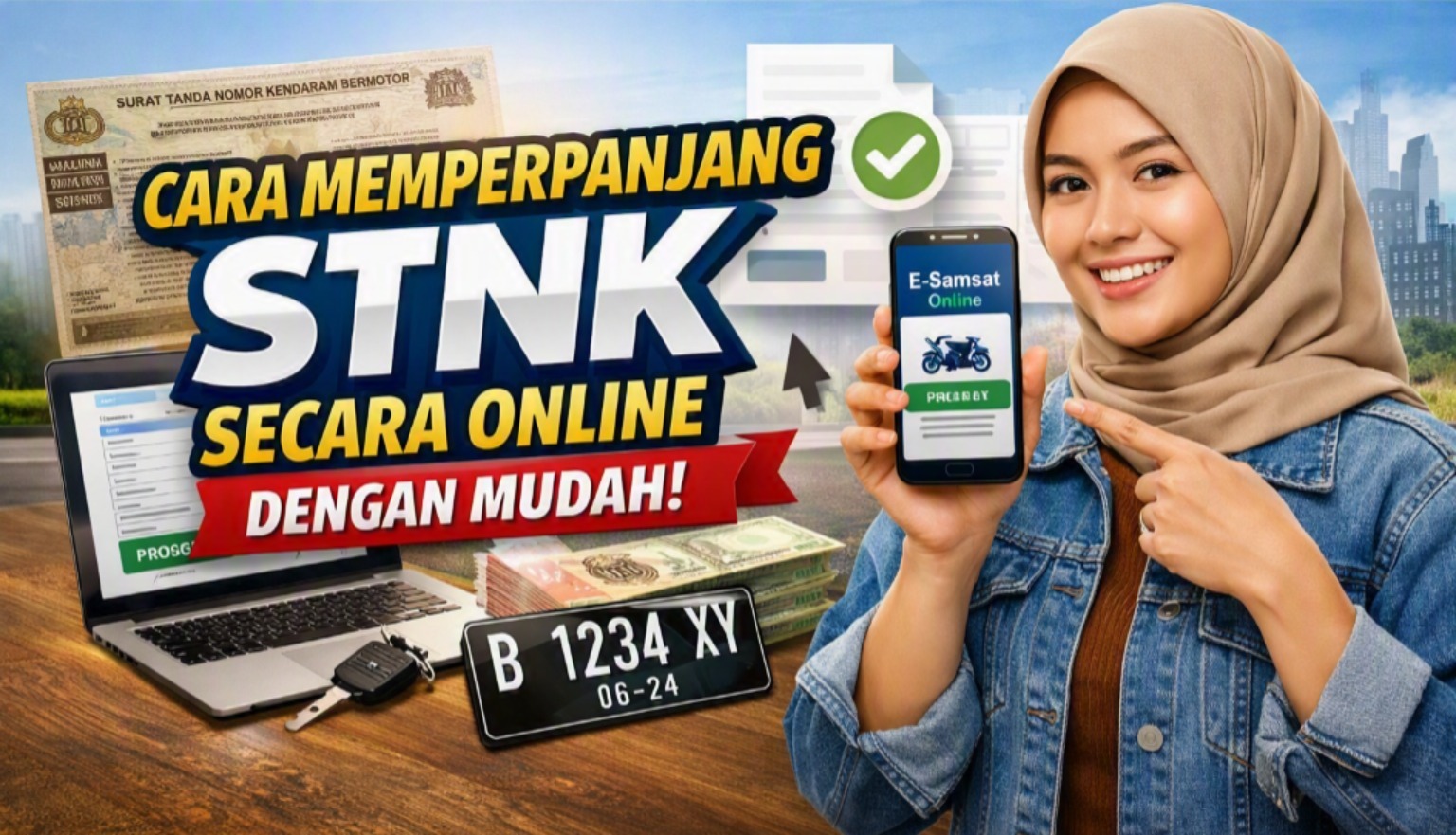 Cara Memperpanjang STNK Secara Online Dengan Mudah