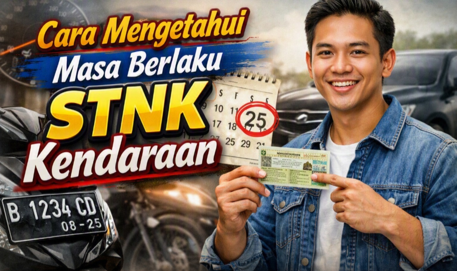 Cara Mengetahui Masa Berlaku STNK Kendaraan