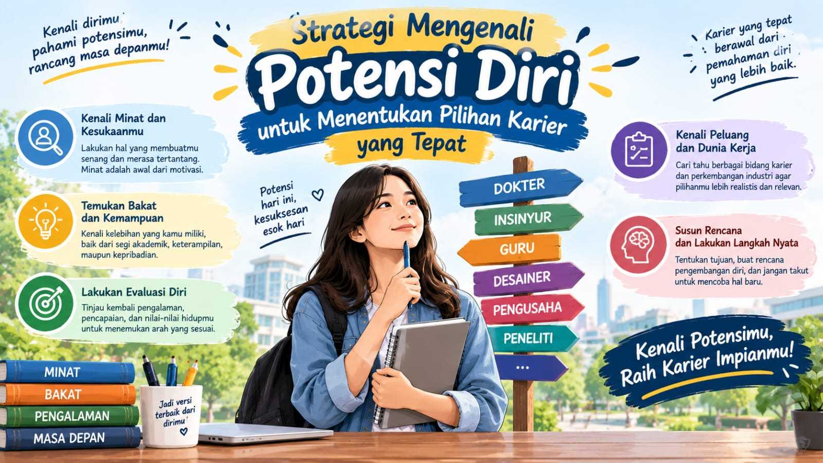 Strategi Mengenali Potensi Diri untuk Menentukan Pilihan Karier yang Tepat
