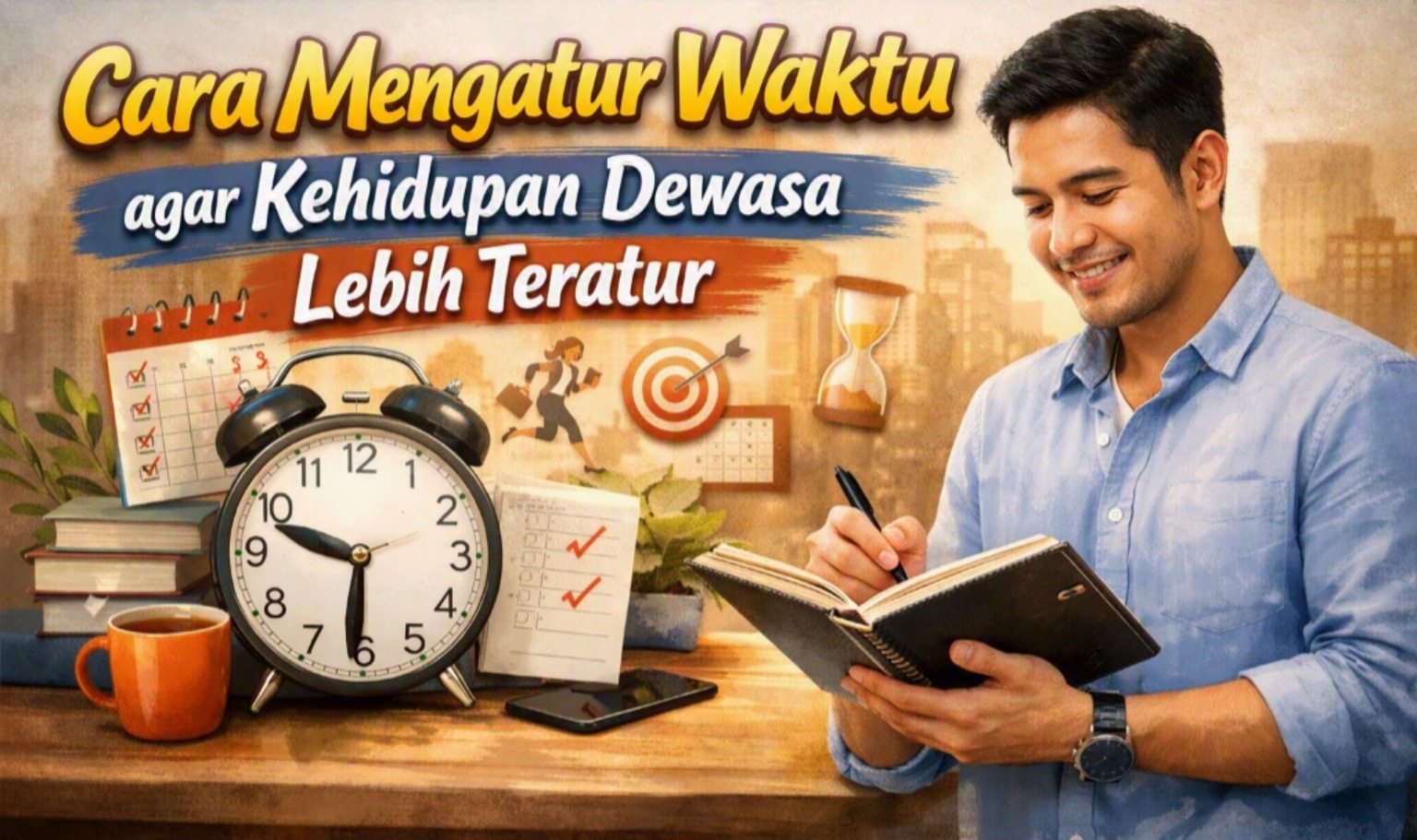 Cara Mengatur Waktu agar Kehidupan Dewasa Lebih Teratur