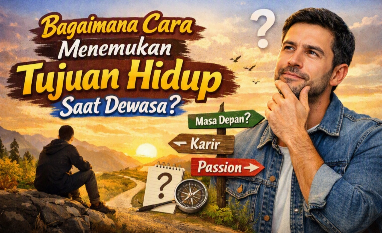 Bagaimana Cara Menemukan Tujuan Hidup Saat Dewasa?
