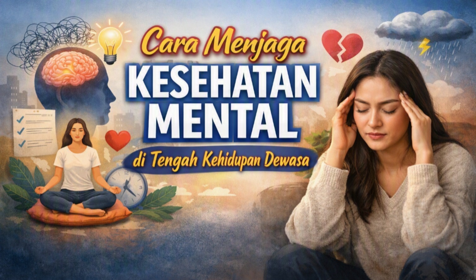 Cara Menjaga Kesehatan Mental di Tengah Kehidupan Dewasa