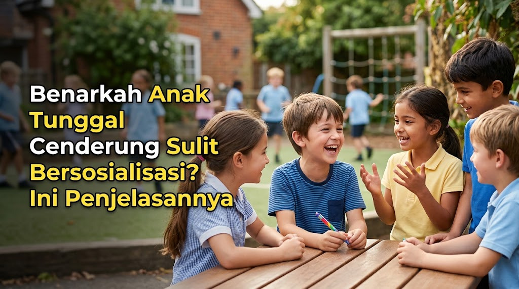 Benarkah Anak Tunggal Cenderung Sulit Bersosialisasi? Ini Penjelasannya