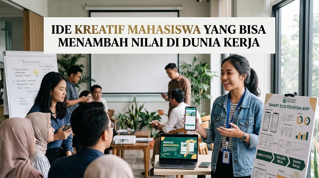 Ide Kreatif Mahasiswa yang Bisa Menambah Nilai di Dunia Kerja