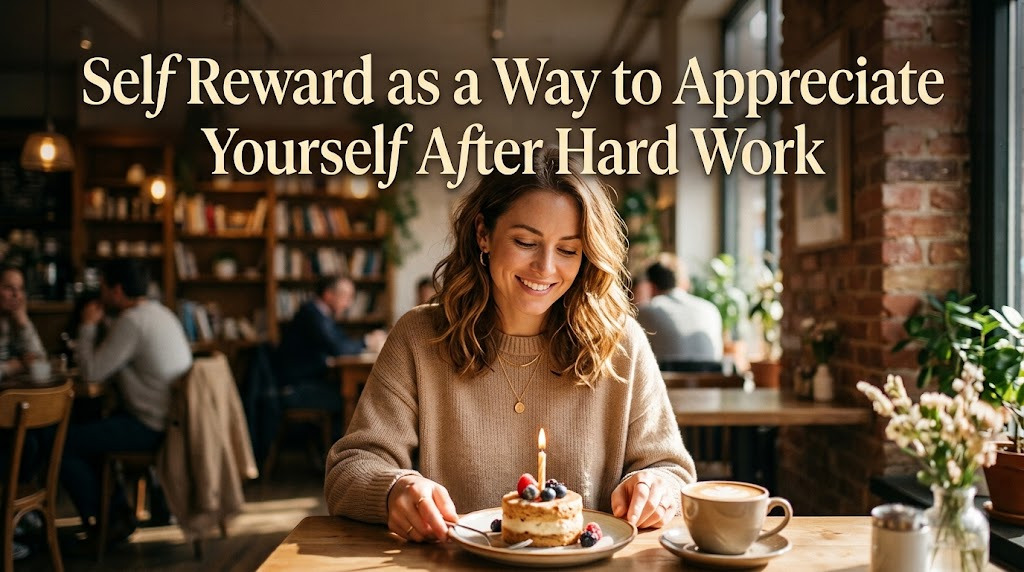 Self Reward as a Way to Appreciate Yourself After Hard Work