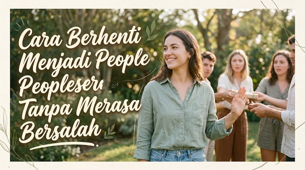 Cara Berhenti Menjadi People Pleaser Tanpa Merasa Bersalah