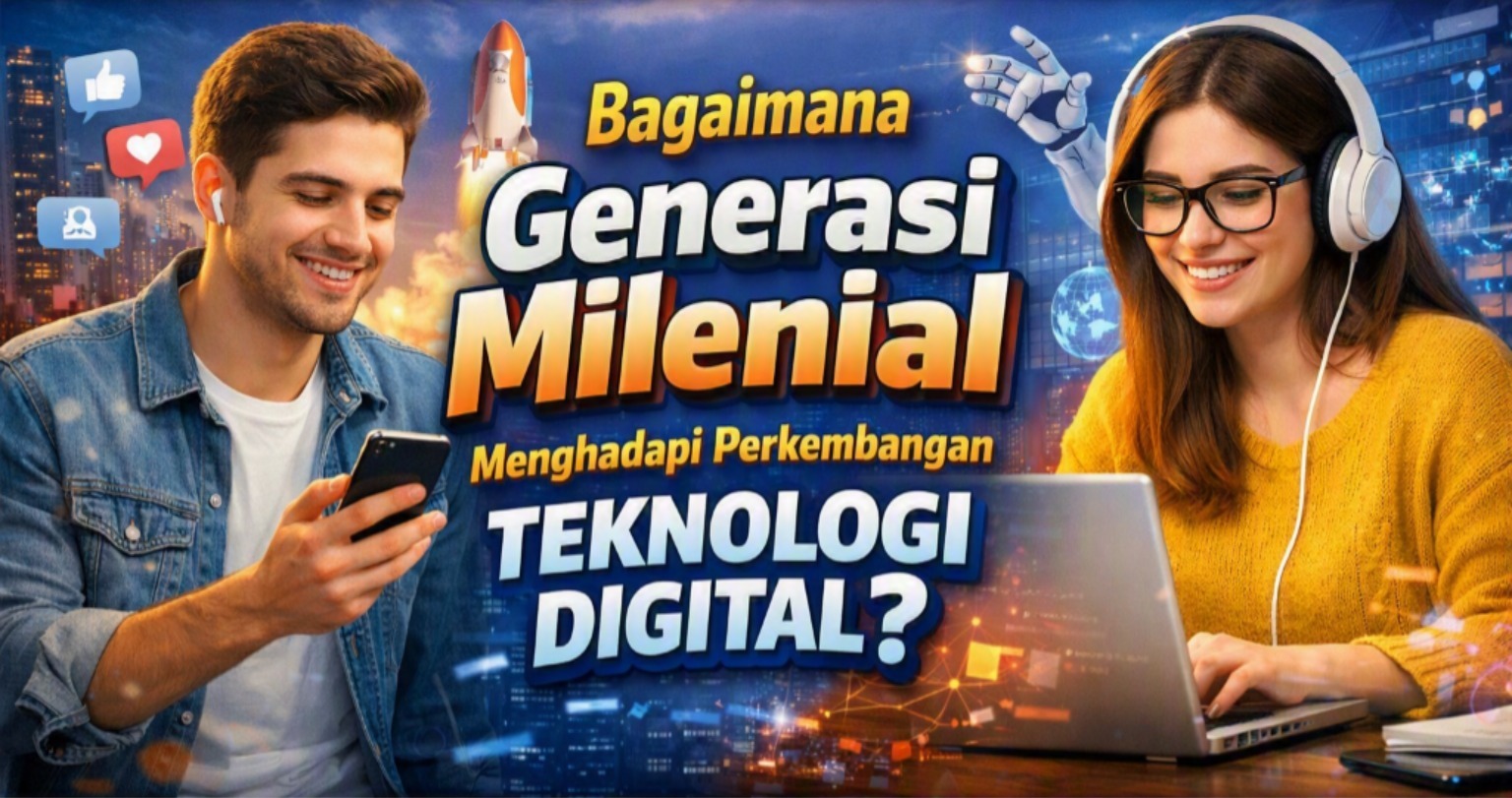 Bagaimana Generasi Milenial Menghadapi Perkembangan Teknologi Digital?