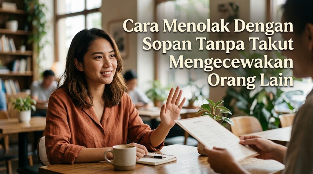 Cara Menolak Dengan Sopan Tanpa Takut Mengecewakan Orang Lain