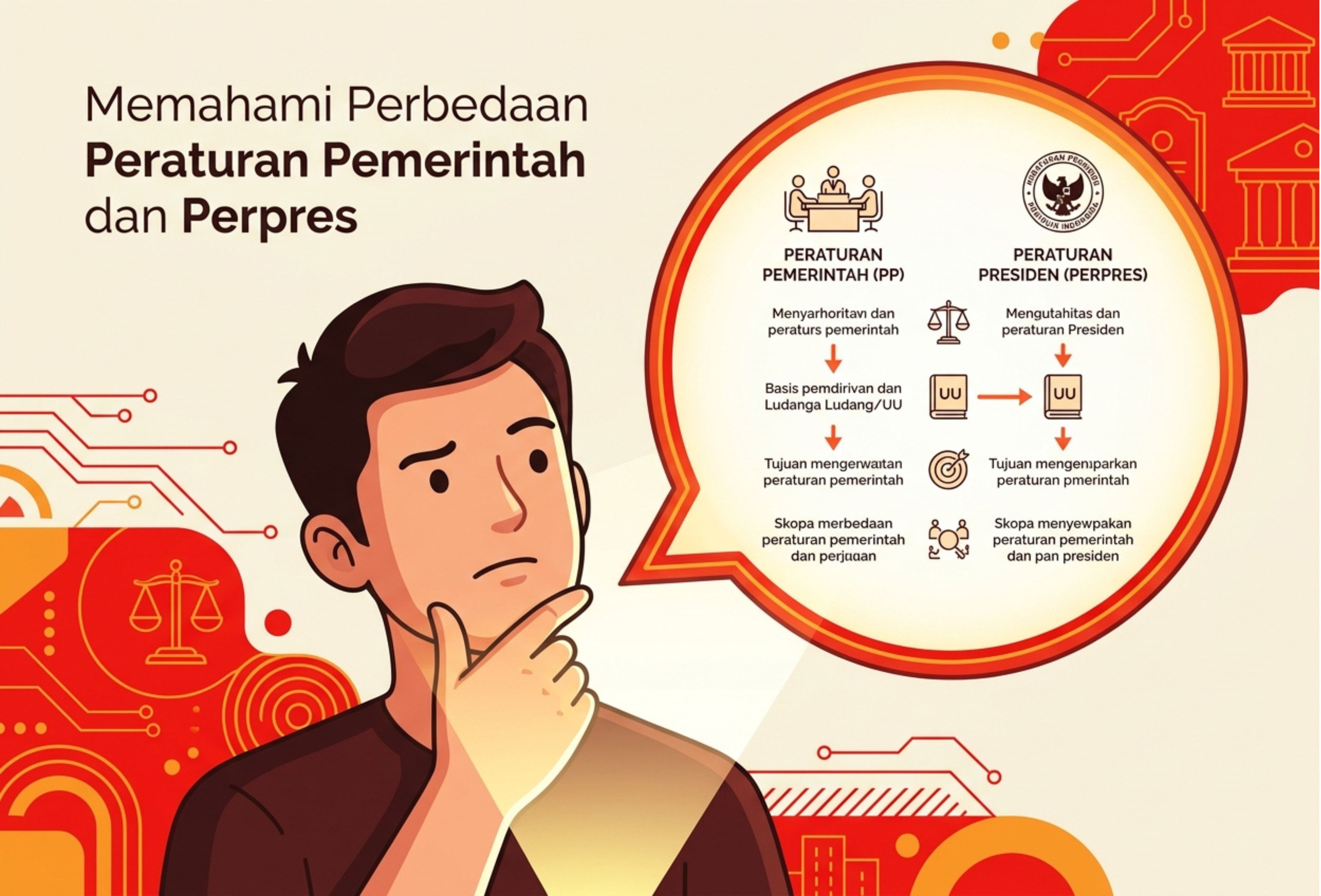 Memahami Perbedaan Peraturan Pemerintah dan Perpres