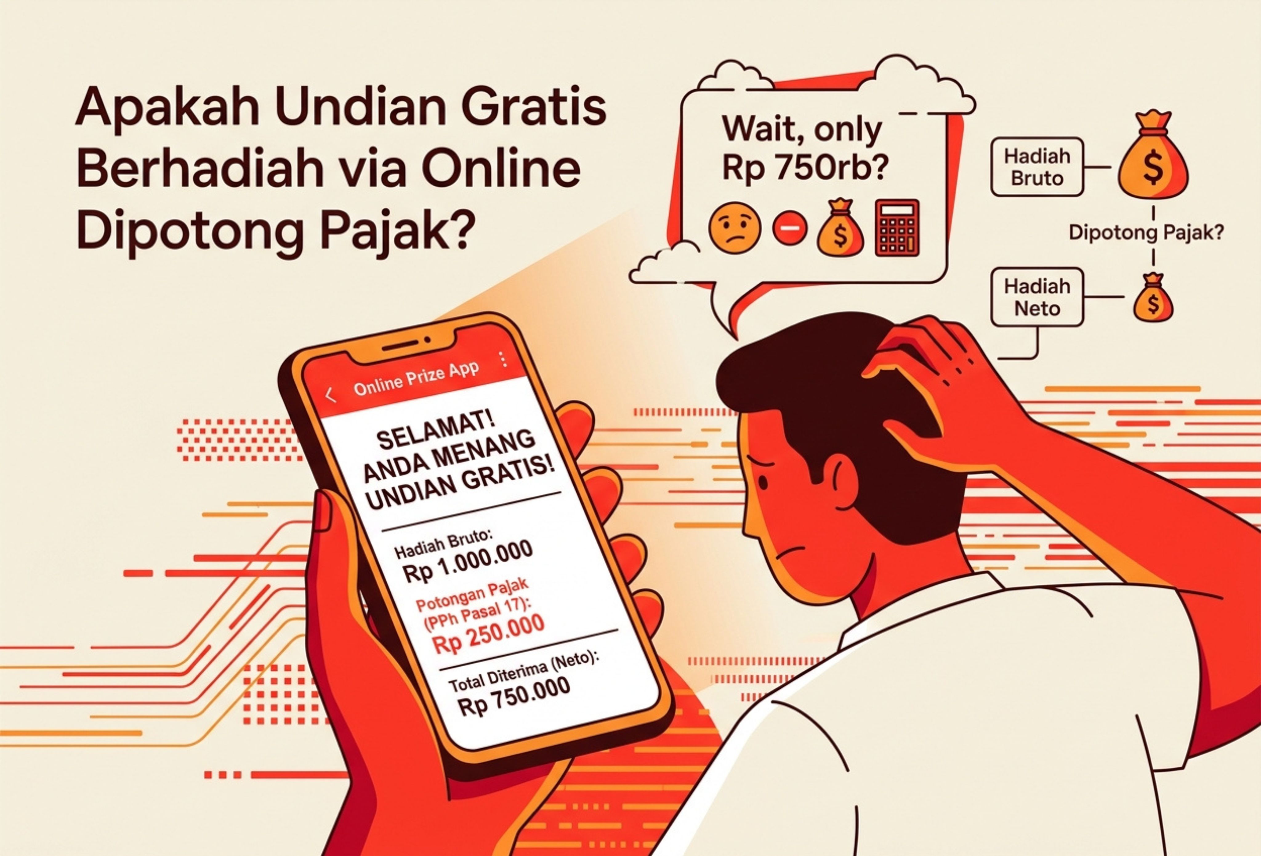Apakah Undian Gratis Berhadiah via Online Dipotong Pajak