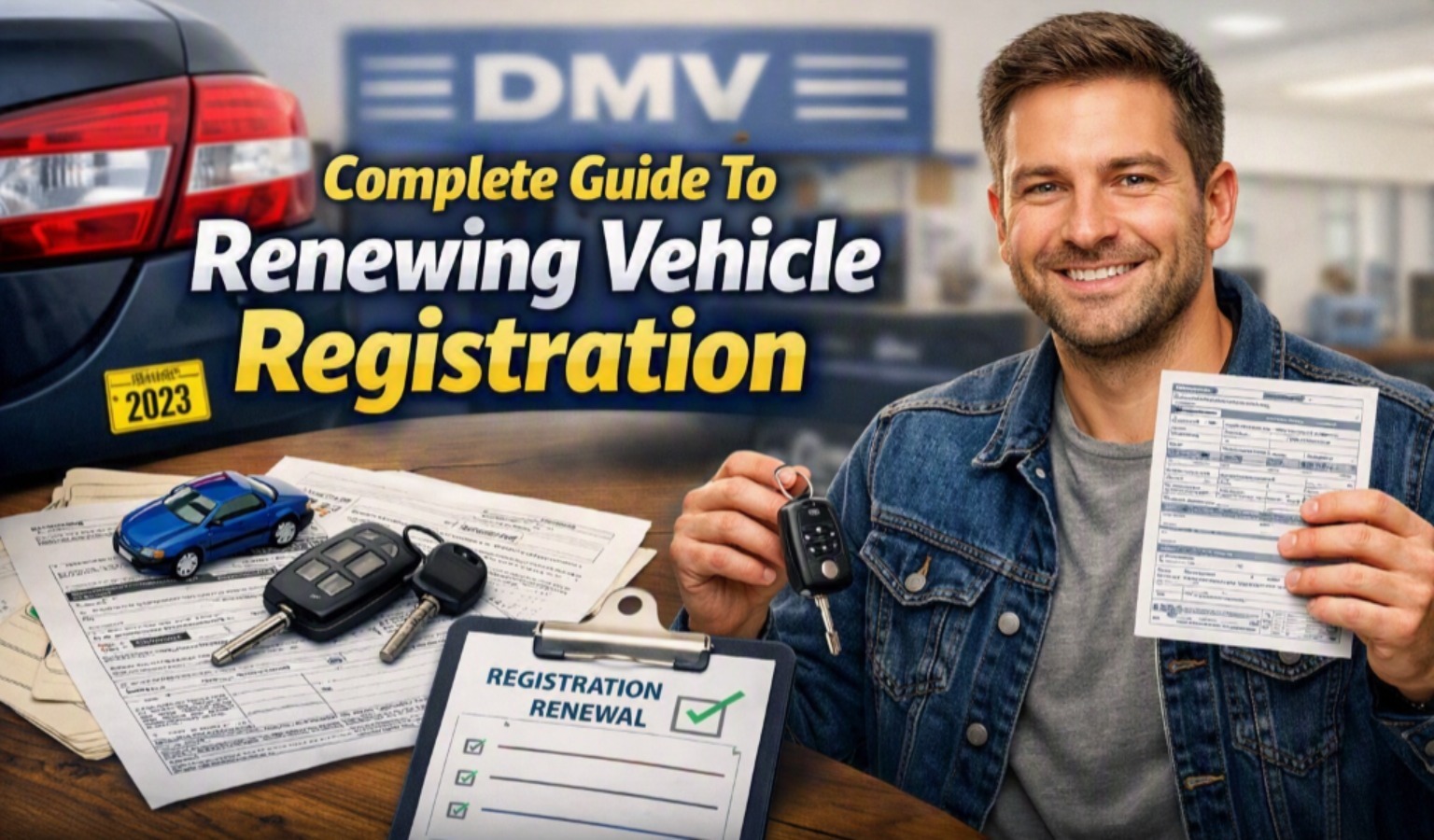 Complete Guide To Renewing Vehicle Registration