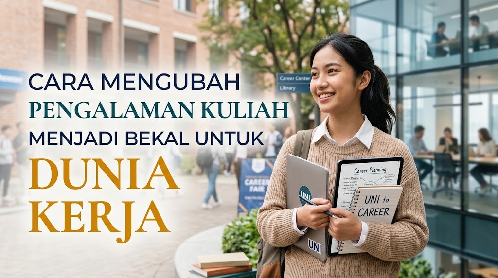Cara Mengubah Pengalaman Kuliah Menjadi Bekal untuk Dunia Kerja