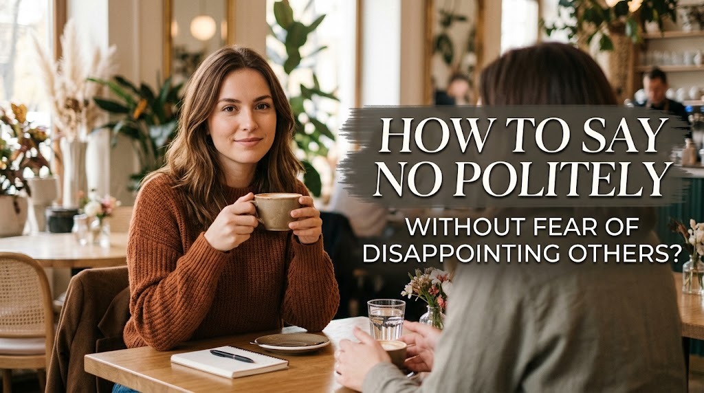 How To Say No Politely Without Fear Of Disappointing Others?