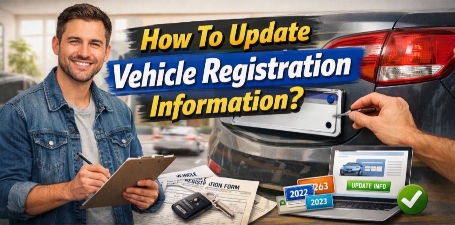 How To Update Vehicle Registration Information?