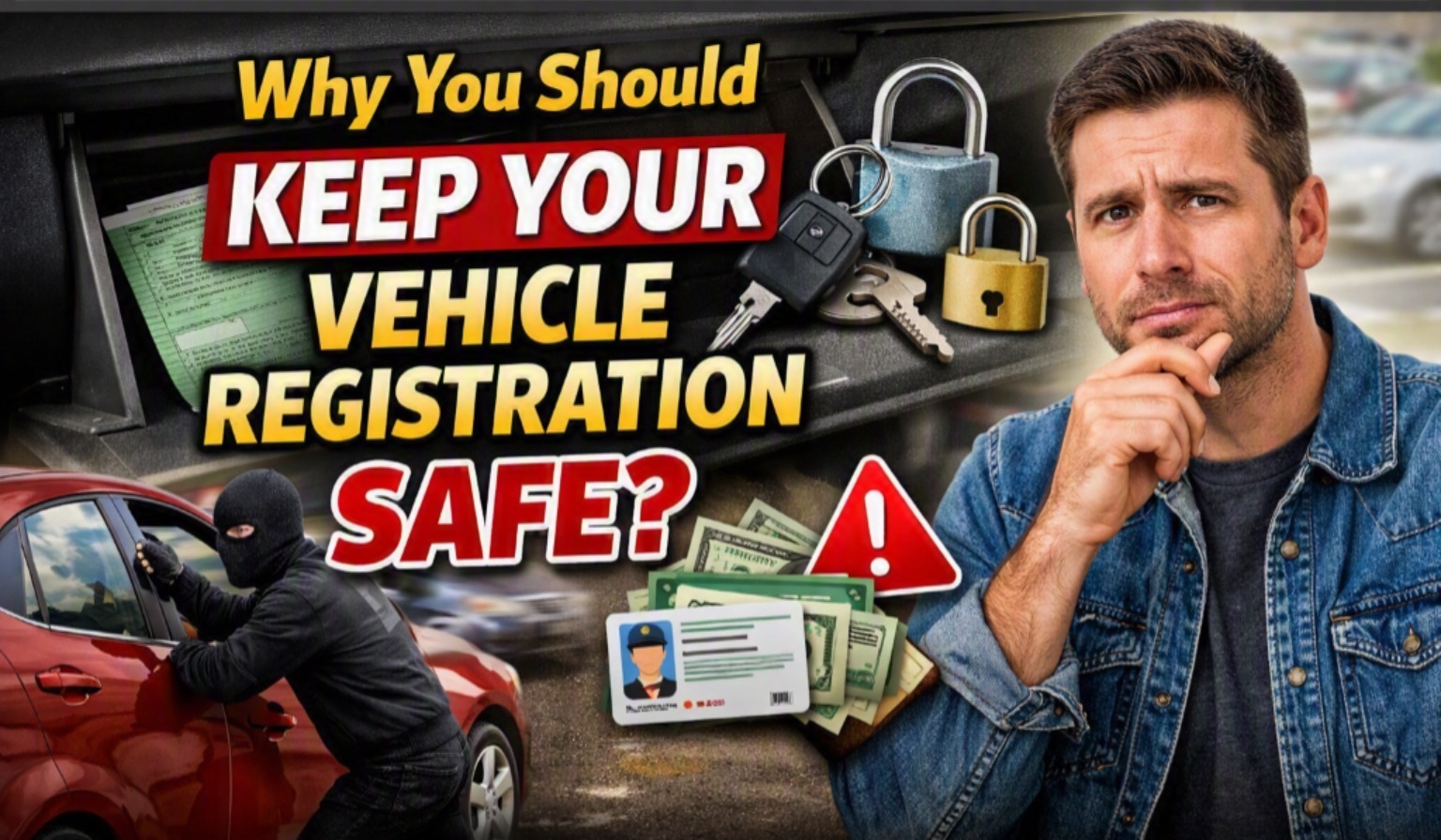 Why You Should Keep Your Vehicle Registration Safe?