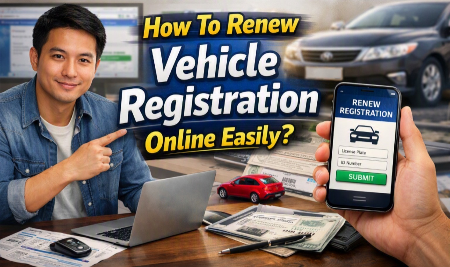 How To Renew Vehicle Registration Online Easily?
