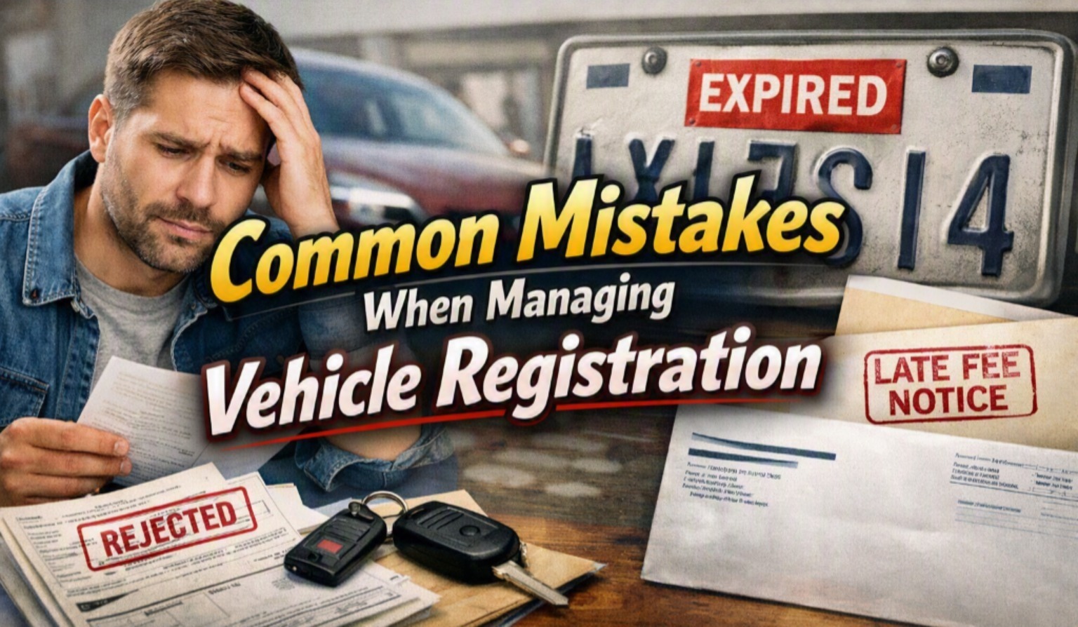 Common Mistakes When Managing Vehicle Registration