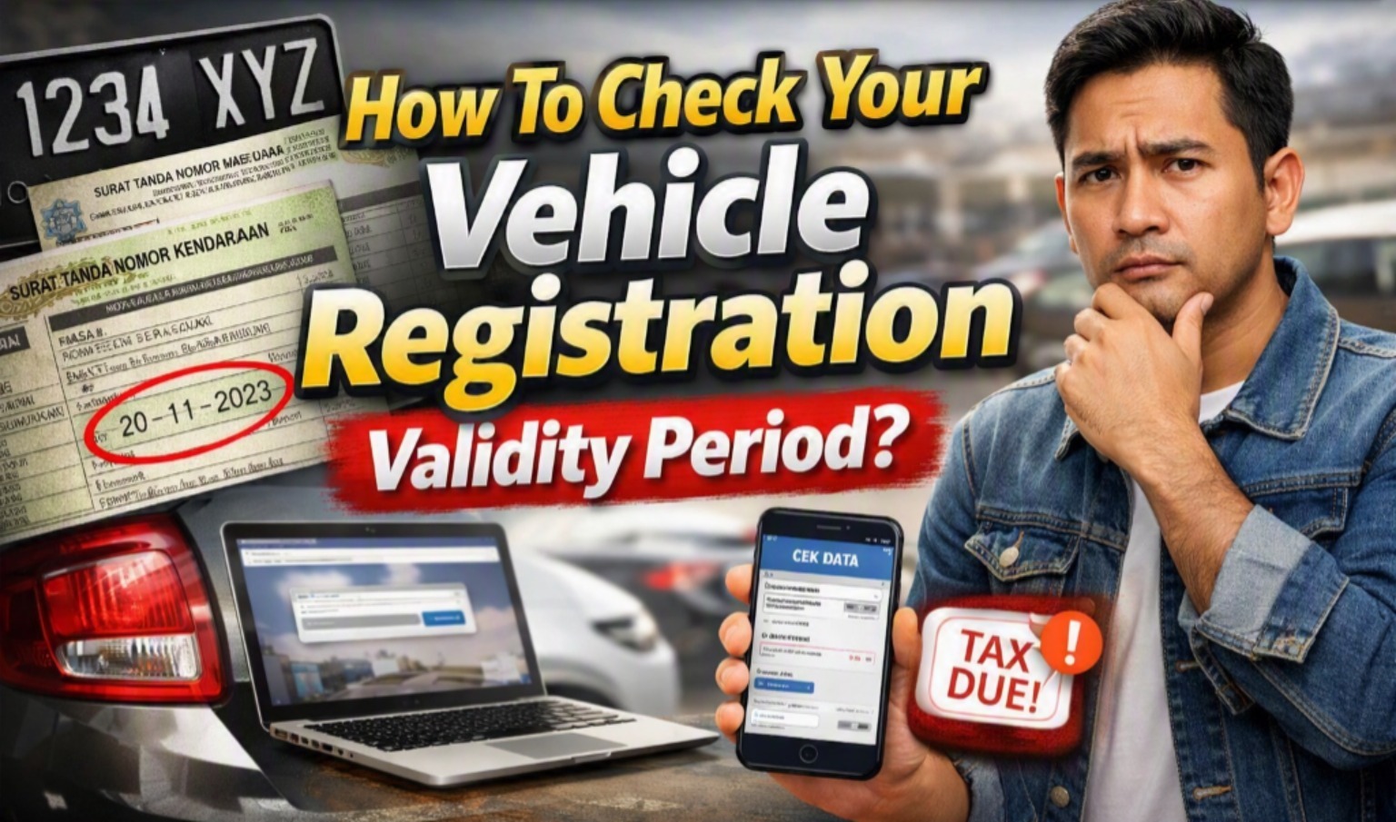 How To Check Your Vehicle Registration Validity Period?