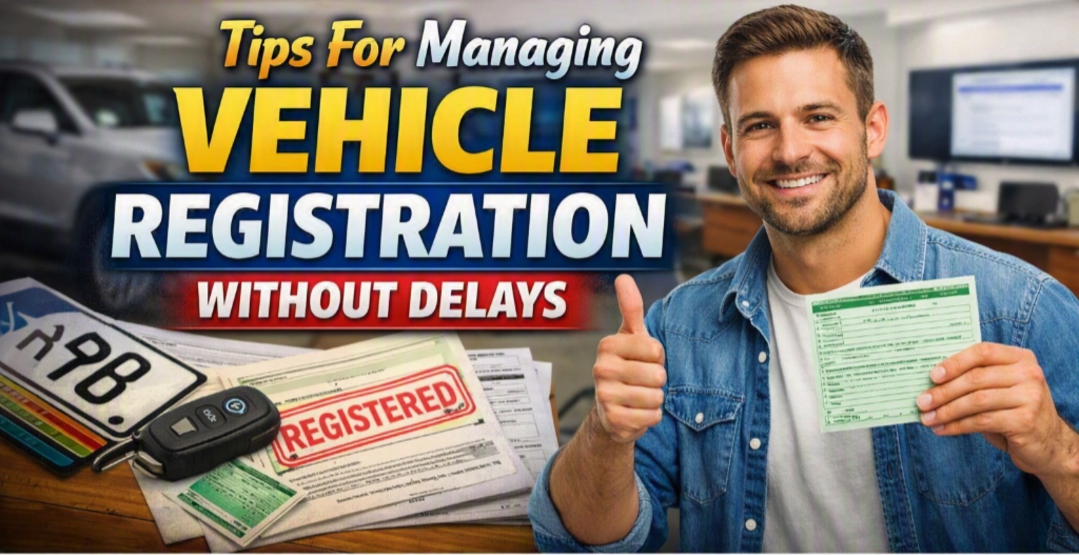 Tips For Managing Vehicle Registration Without Delays