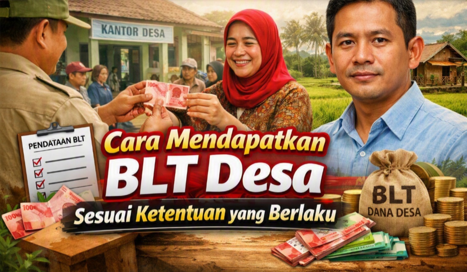 Cara Mendapatkan BLT Desa Sesuai Ketentuan yang Berlaku