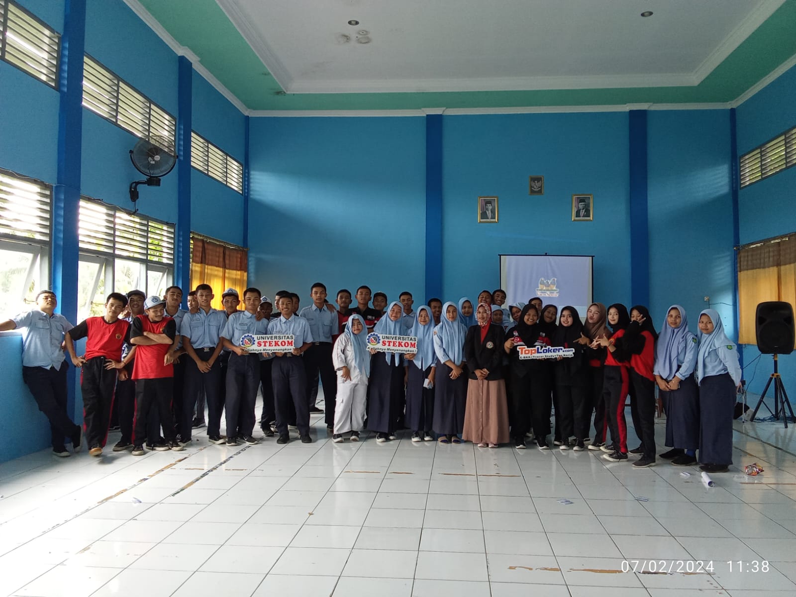 Toploker Mewarnai Peluang Karier: Sosialisasi Eksklusif di SMKN 1 Wonosegoro