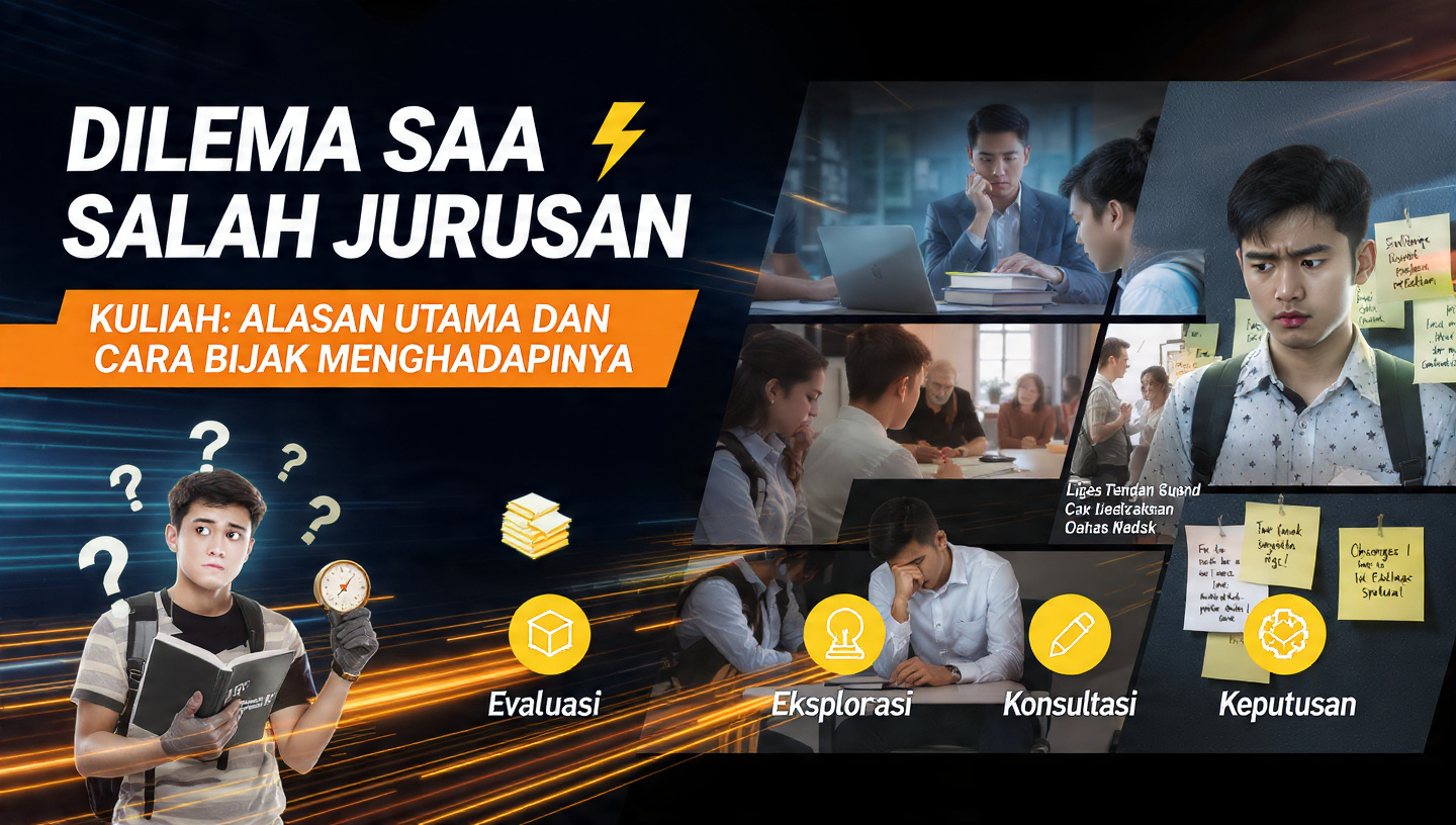 Dilema Salah Jurusan Kuliah Alasan Utama Dan Cara Bijak Menghadapinya