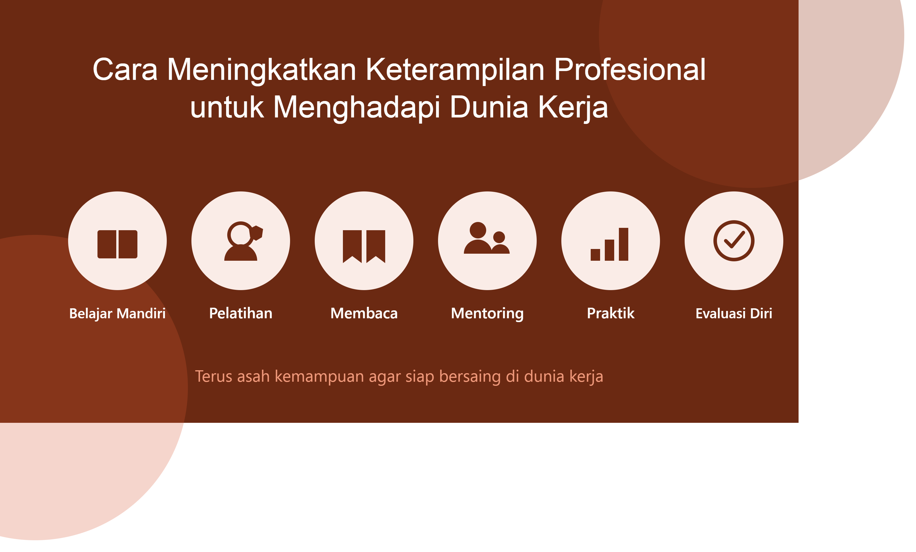 Cara Meningkatkan Keterampilan Profesional untuk Menghadapi Dunia Kerja