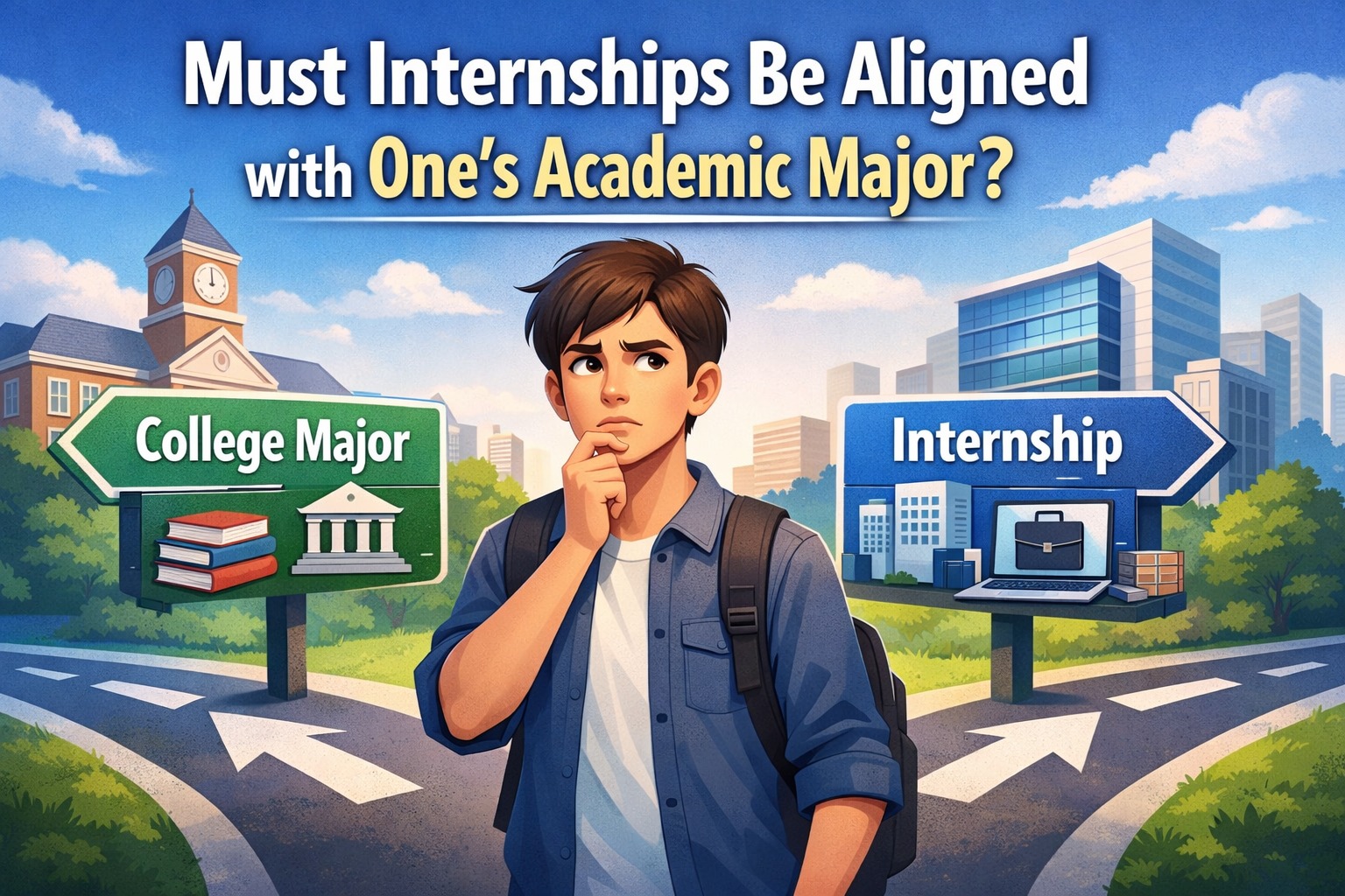 Must Internships Be Aligned with One’s Academic Major?