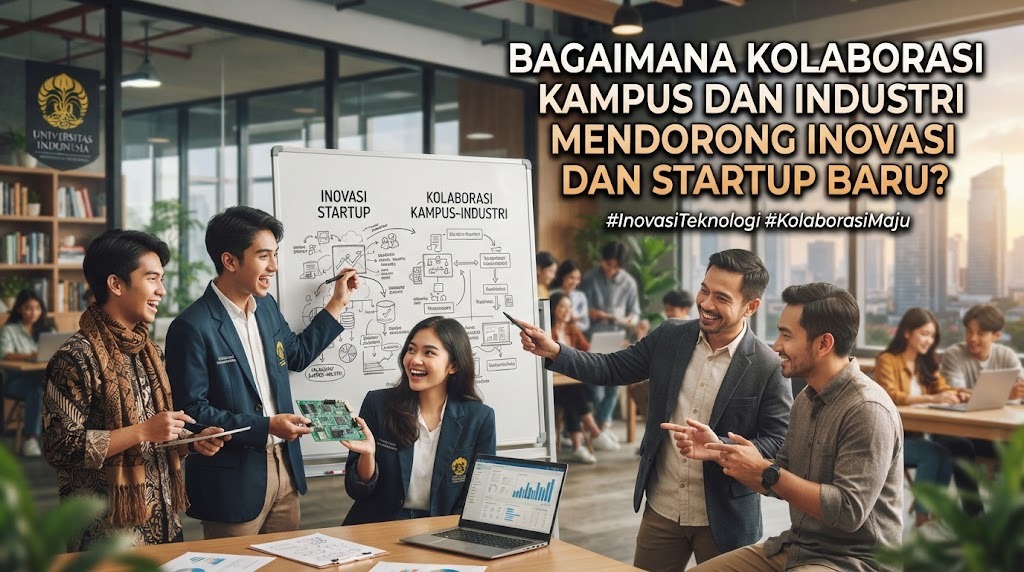Bagaimana Kolaborasi Kampus Dan Industri Teknologi Mendorong Inovasi Dan Startup Baru?