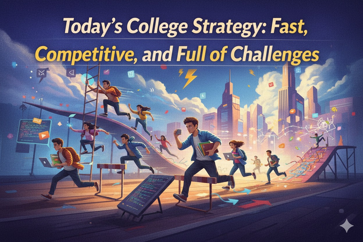 Today's College Strategy: Fast, Competitive, and Full of Challenges