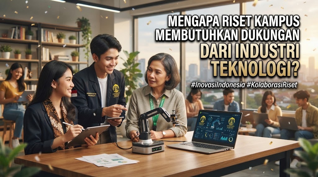 Mengapa Riset Kampus Membutuhkan Dukungan Dari Industri Teknologi?