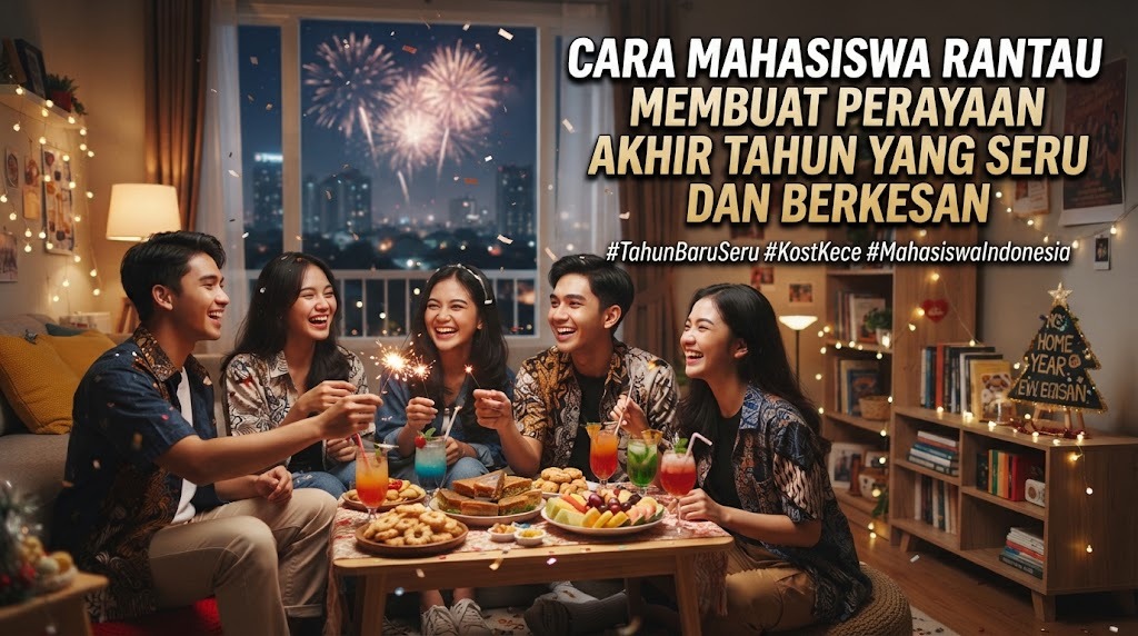 Cara Mahasiswa Rantau Membuat Perayaan Akhir Tahun Yang Seru Dan Berkesan