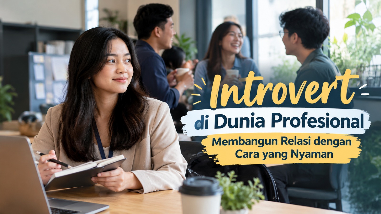 Introvert di Dunia Profesional Membangun Relasi dengan Cara yang Nyaman