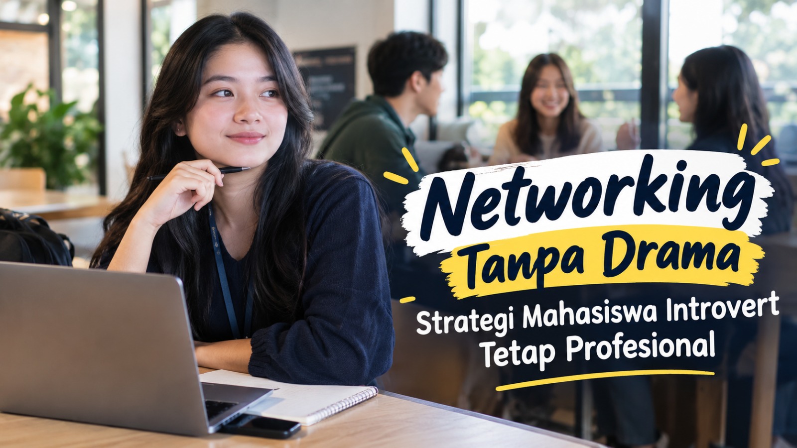 Networking Tanpa Drama Strategi Mahasiswa Introvert Tetap Profesional