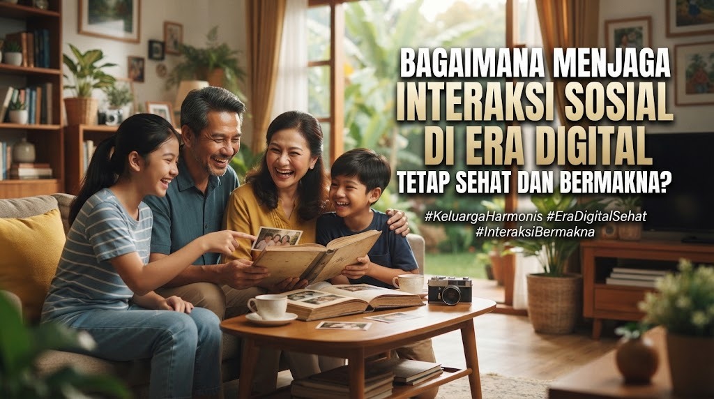 Bagaimana Menjaga Interaksi Sosial Di Era Digital Tetap Sehat Dan Bermakna?