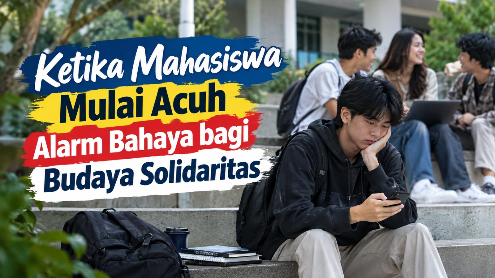 Ketika Mahasiswa Mulai Acuh Alarm Bahaya bagi Budaya Solidaritas