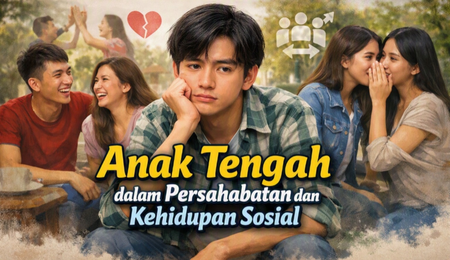 Anak Tengah dalam Persahabatan dan Kehidupan Sosial