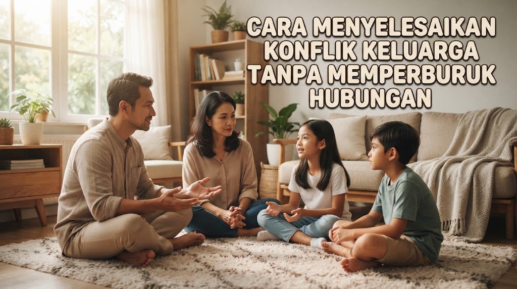 Cara Menyelesaikan Konflik Keluarga Tanpa Memperburuk Hubungan