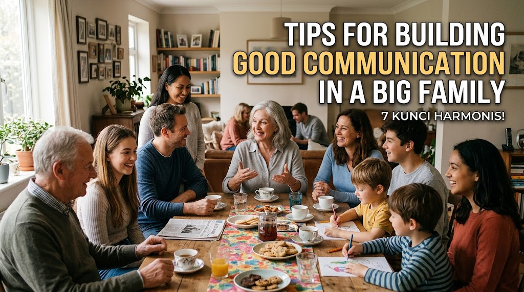 Tips for Building Good Communication in a Big Family